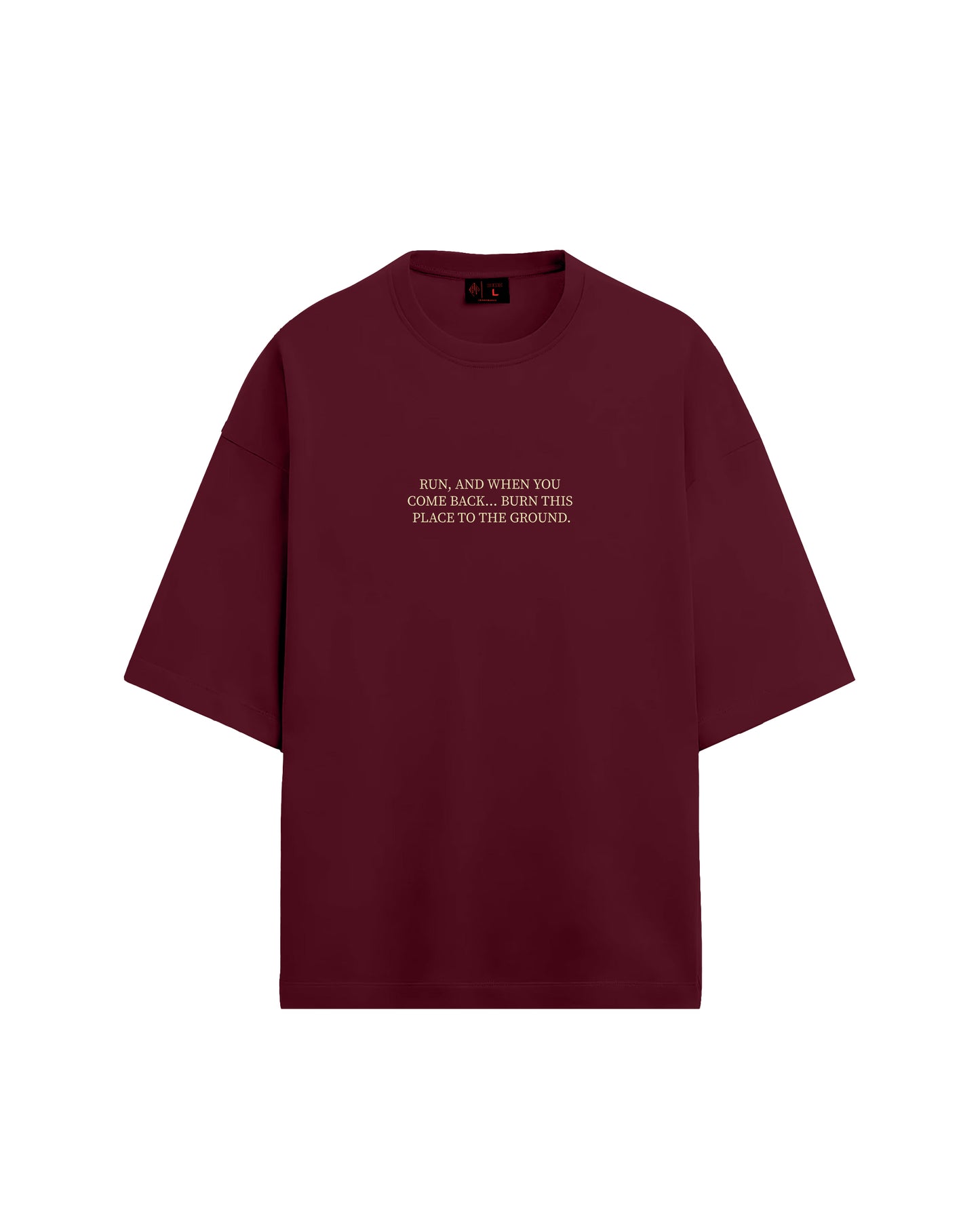 BURN ME | OVERSIZED FIT