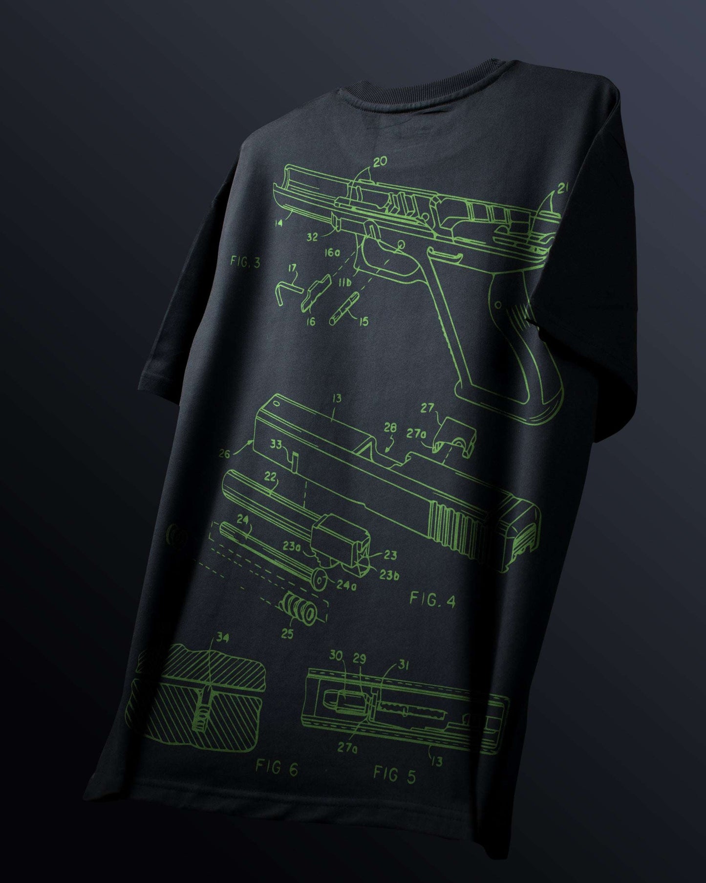 GLOCK | Oversized T-shirt | 240GSM Premium Loop Cotton