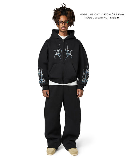 SILVER FLAMES | RELAXED FIT