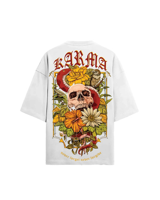 KARMA SKULL POISON POLICY | OVERSIZED FIT