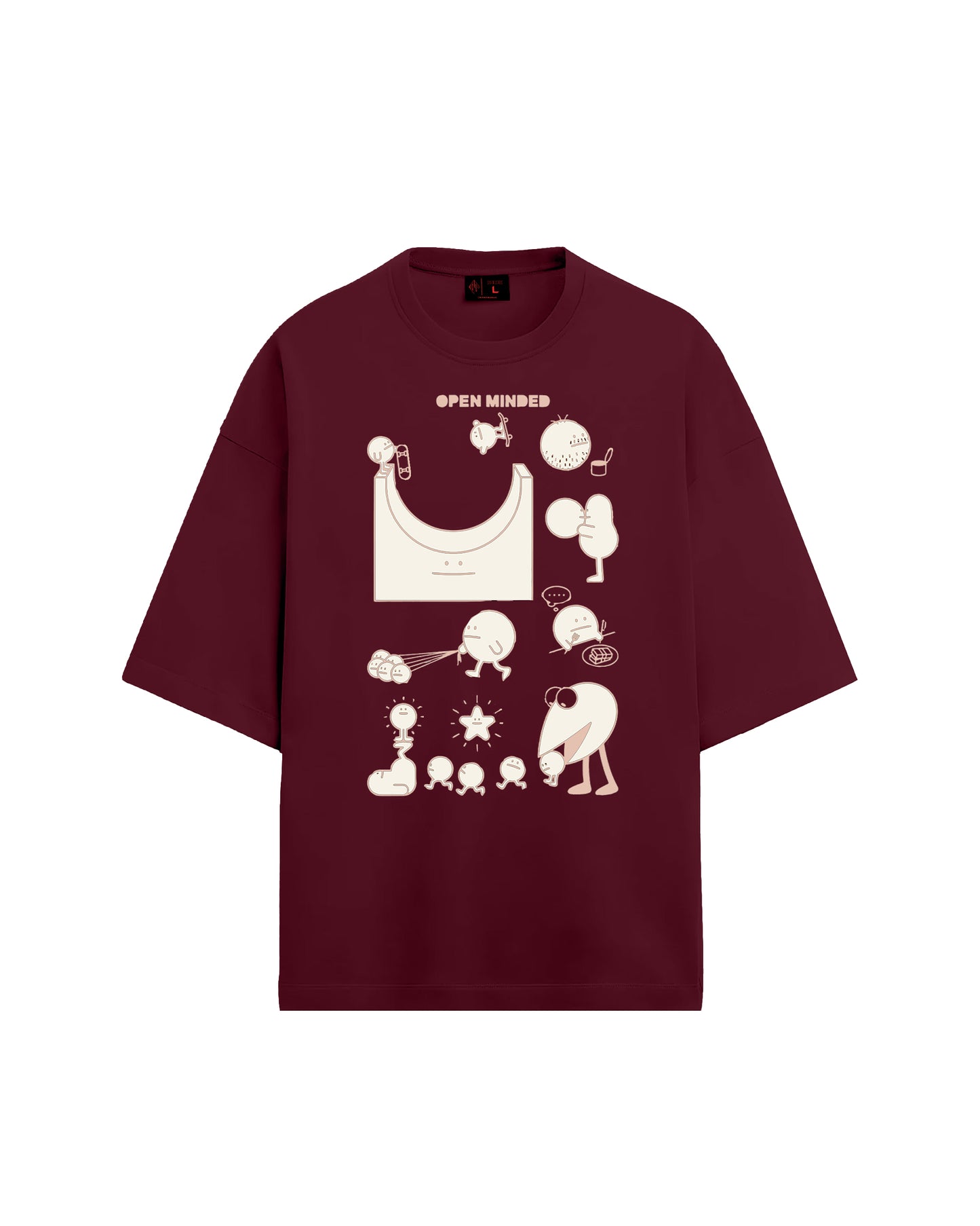 OPEN MINDED | OVERSIZED FIT