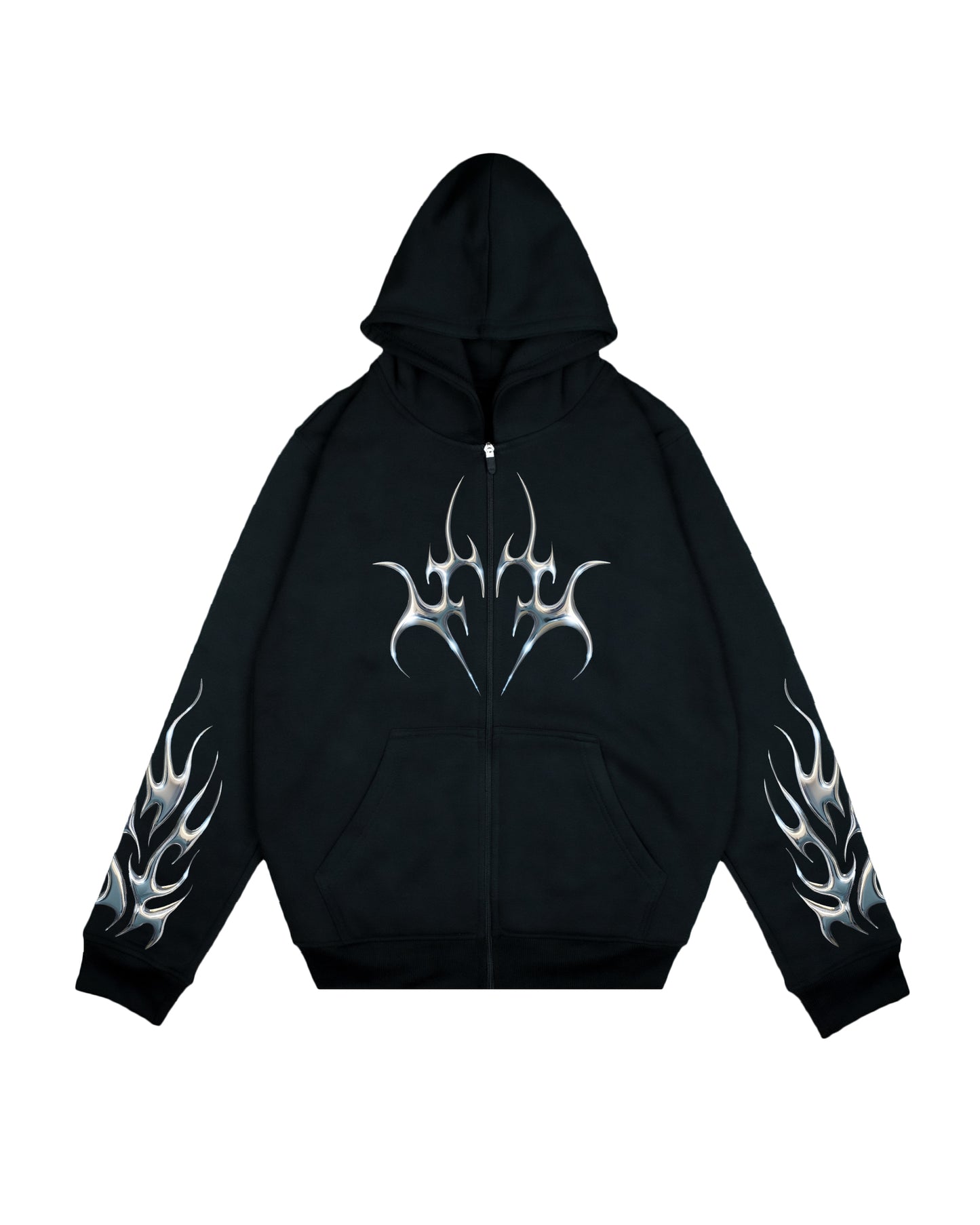 SILVER FLAMES | RELAXED FIT