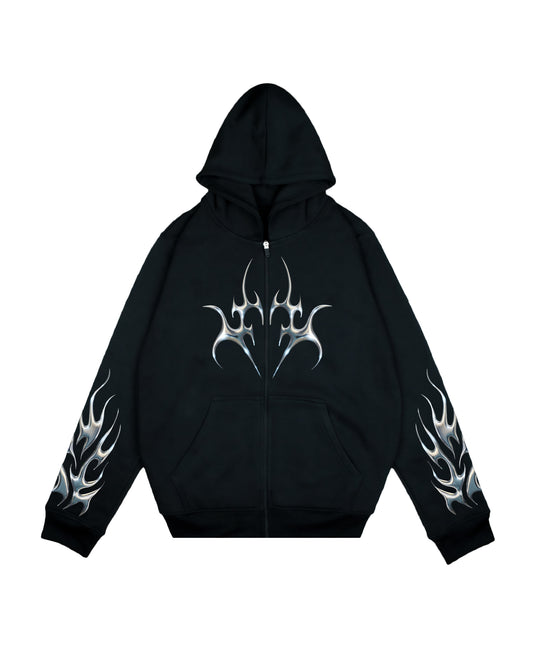 SILVER FLAMES | RELAXED FIT