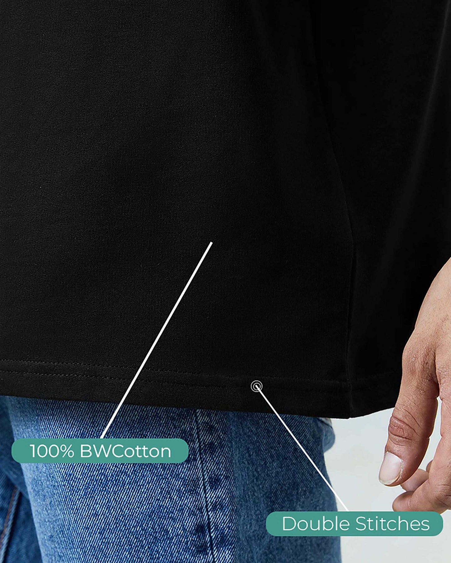 UNIVERSE CONSPIRE BLACK OVERSIZED T-SHIRT